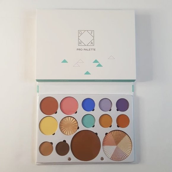 OFRA Free Spirit Pro Full Face Eyeshadow Highlighter Bronzer Blush Palette $99 - Picture 1 of 4